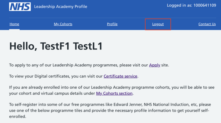 Profile System User Guide – Support